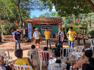 Imagen de la presentación de Smashed Paraguay el 05 de enero de 2024 en la Escuela Taller de Saberes Ancestrales.